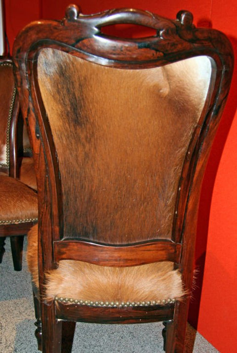 Italian "English Makers" Mahogany Chairs