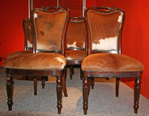 Italian "English Makers" Mahogany Chairs