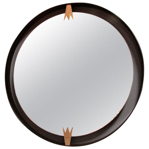 Ma39 Giant Iron Round Wall Mirror