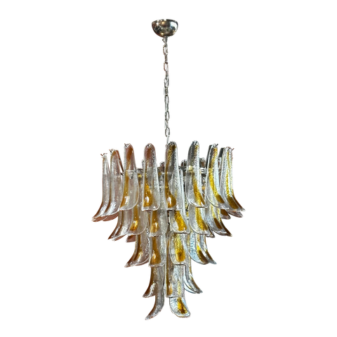 Beautiful Italian Oversize Murano Chandelier 1970s