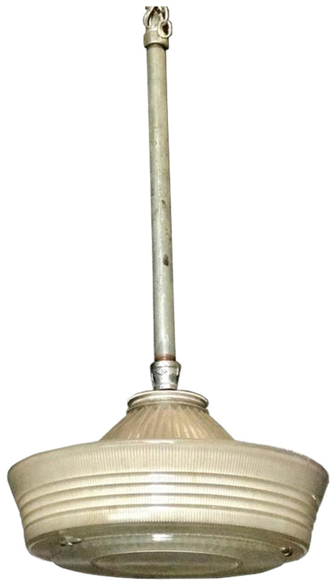 Industrial Pendant Lighting, 1940s