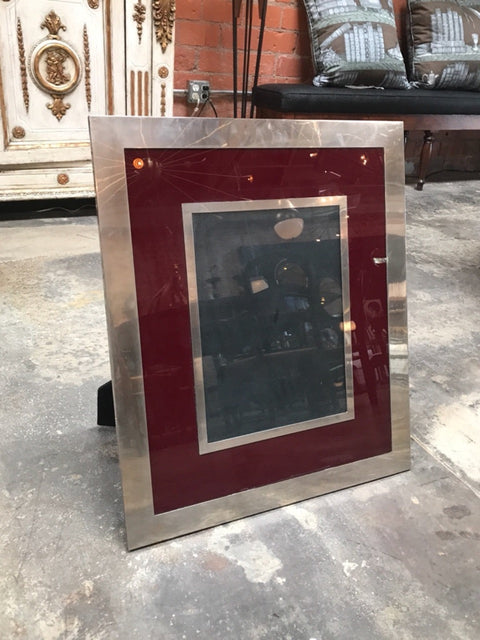 Giant Italian Vintage Modern Picture Frame, Italy, 1970s