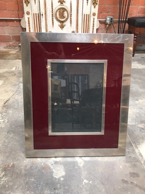 Giant Italian Vintage Modern Picture Frame, Italy, 1970s
