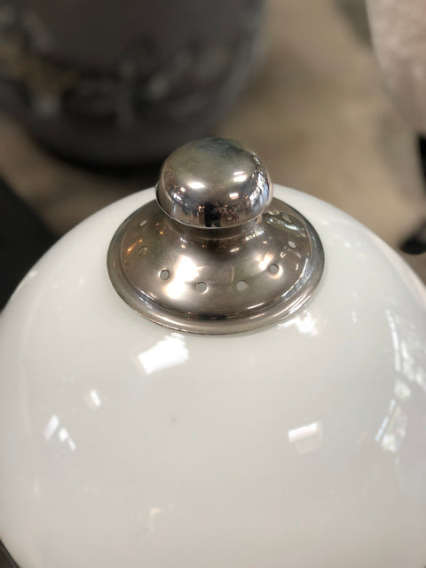 Italian, 1960s Double White Orb