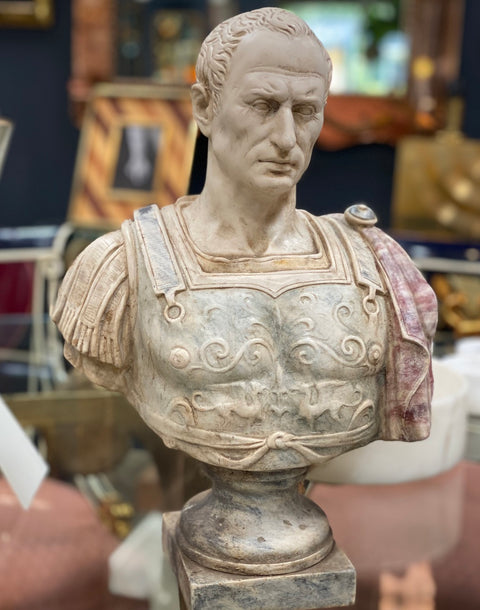 Julius Caesar Bust Sculpture , 20th Century