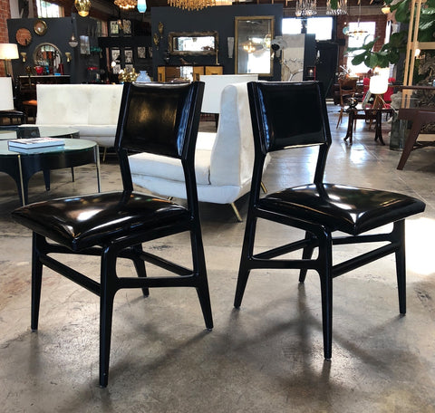 Iconic Gio Ponti Chairs, Italy 1958. Set of two
