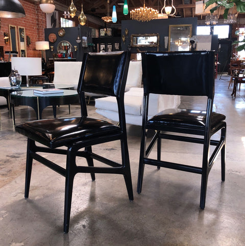Iconic Gio Ponti Chairs, Italy 1958. Set of two