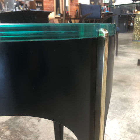 Ma 39's Custom Magnifying Lens End Table in Black