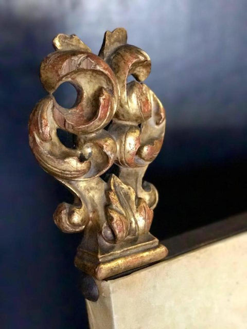 Italian Carved Walnut 19th Century Armchair