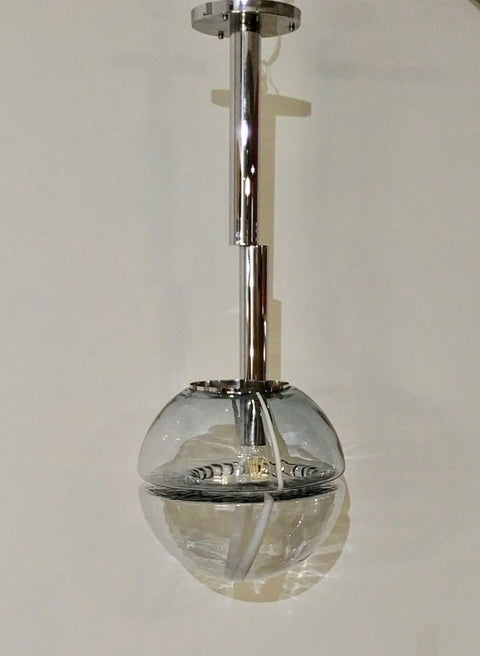 Murrain Pendant Mazzega by Carlo Nason 1960s Chandelier Space Age, Italy