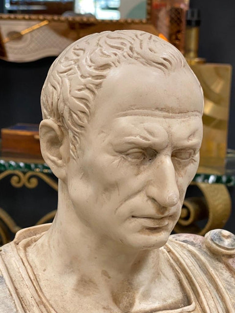 Julius Caesar Bust Sculpture , 20th Century
