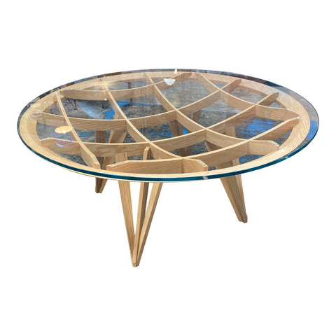 "Opera Roundl Dining Table Drawn by Mario Bellini